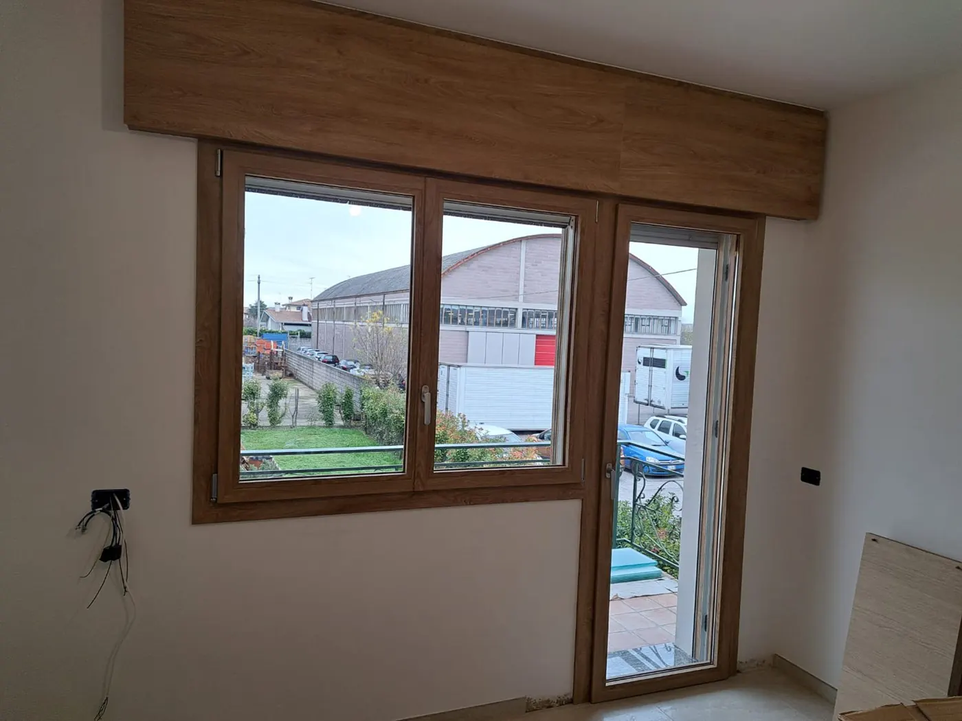 Effetto legno e balconi 7